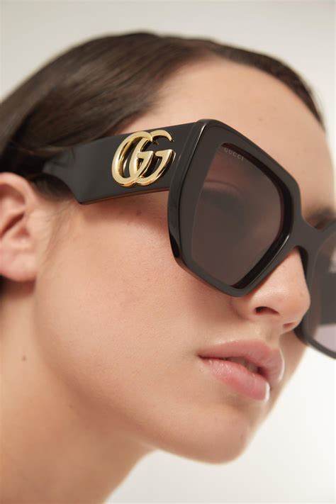 gucci inspired oversized sunglasses|Gucci oversized sunglasses 2020.